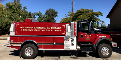 Diamond Springs  Fire Protection District, CA